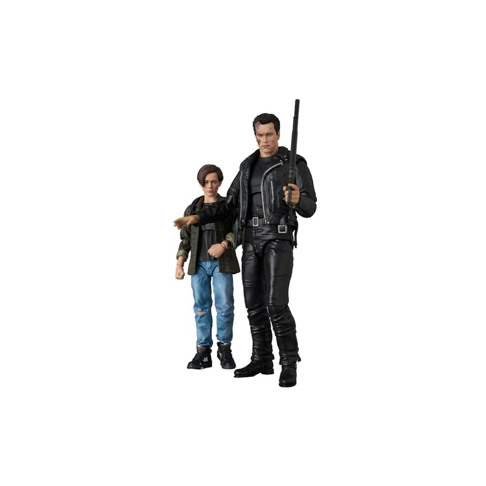 T-800 (T2 Ver.) & John Connor Terminator 2: Judgment Day Action Mafex Medicom - Image 2