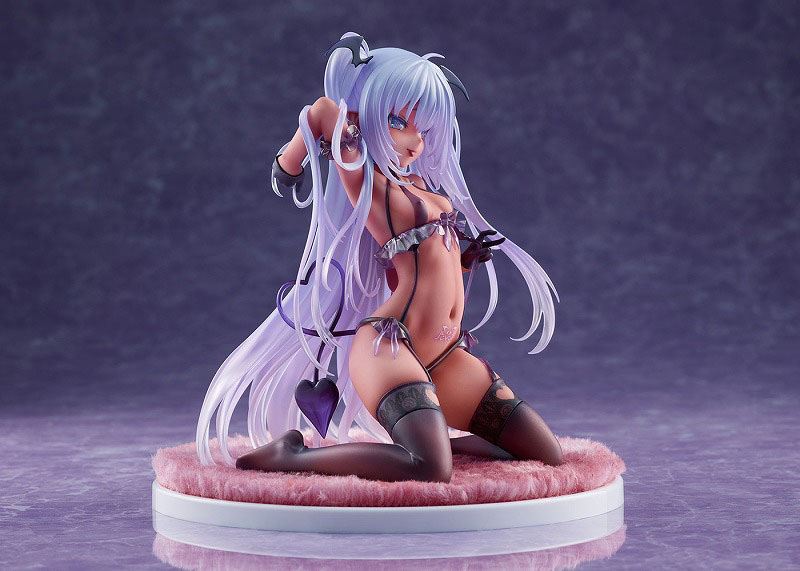 Tamayuki Kedama Succubus Black Rurumu Original Character Pink Charm - Image 4