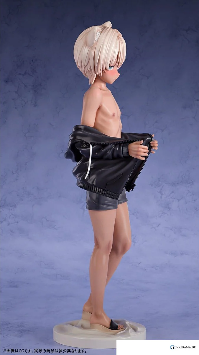 Tan Skinned Kemomimi Boy in Swimwear Raoul (1/6 Scale) (Figure) - Image 7