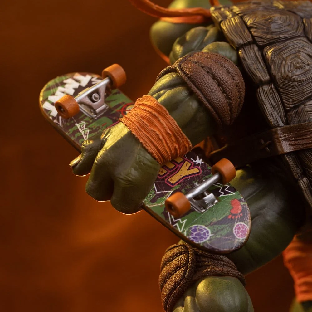 Teenage Mutant Ninja Turtles Art Scale Statue Michelangelo Unleashed - Image 2