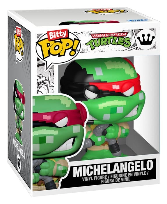 Teenage Mutant Ninja Turtles Bitty POP! Arcade Claw Vinyl Figur - Image 3