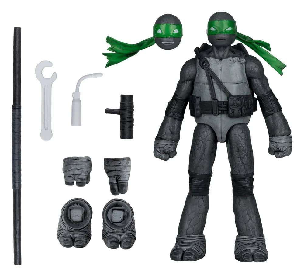 Teenage Mutant Ninja Turtles Page Punchers Actionfigur Donatello (Black White & Green) (Red Platinum Edition) - Image 4