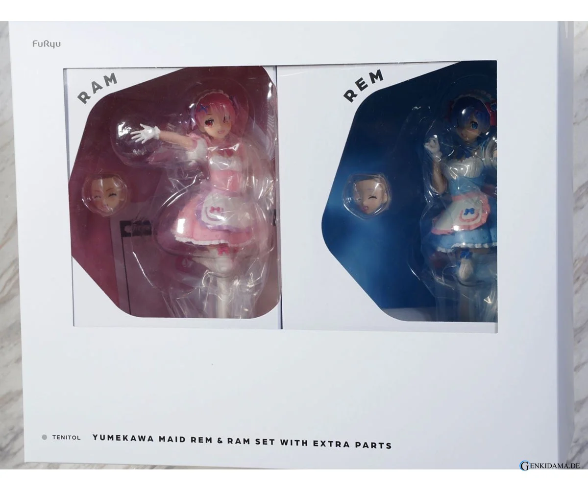 Tenitol Yumekawa Maid Rem & Ram: Set With Bonus (PVC Figure) - Image 18
