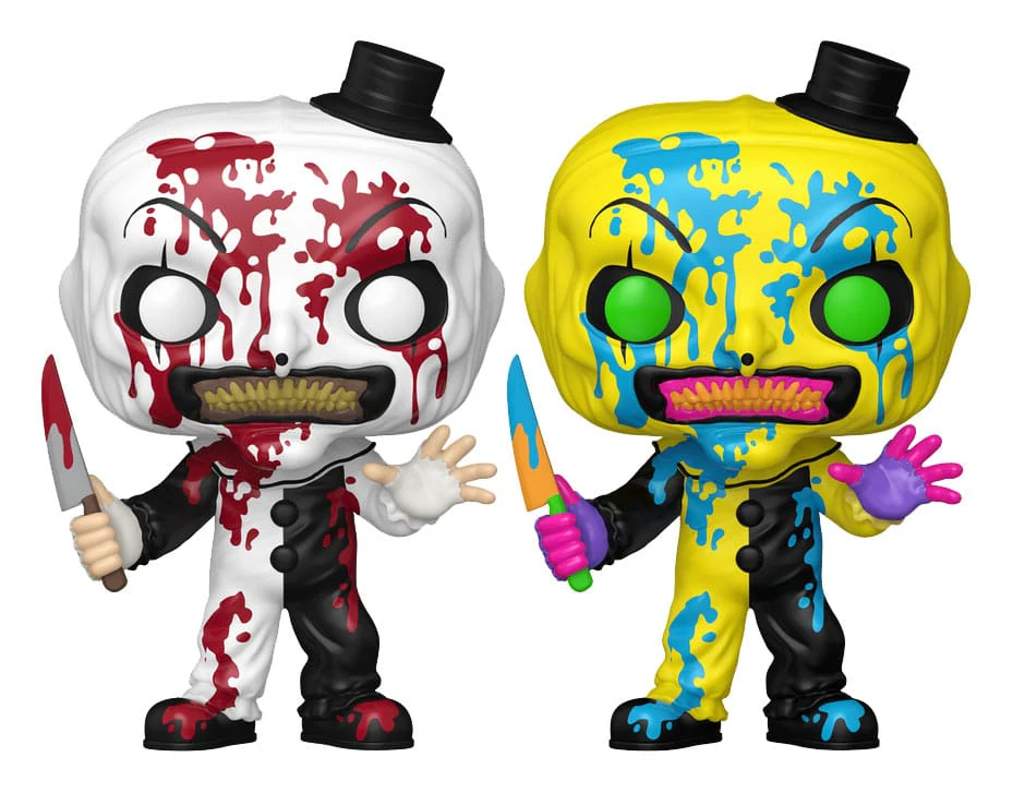 Terrifier POP! Movies Vinyl Figur Art the Clown (BD) w/CH heo exclusive Sortiment (6)