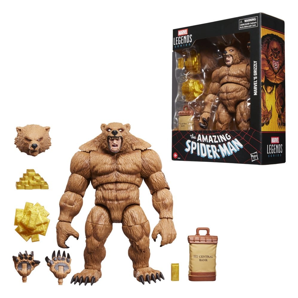 The Amazing Spider-Man Marvel Legends Actionfigur Marvel's Grizzly - Image 2