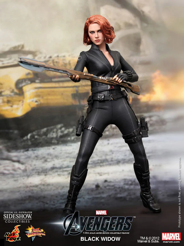 The Avengers Movie Masterpiece Actionfigur Black Widow - Image 3