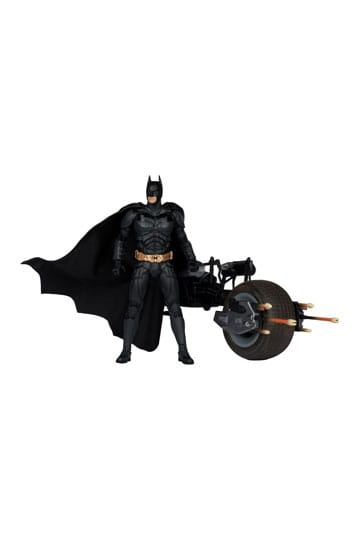 The Dark Knight DC Multiverse Actionfigur mit Fahrzeug Batman & The Batpod - Beschädigte Verpackung