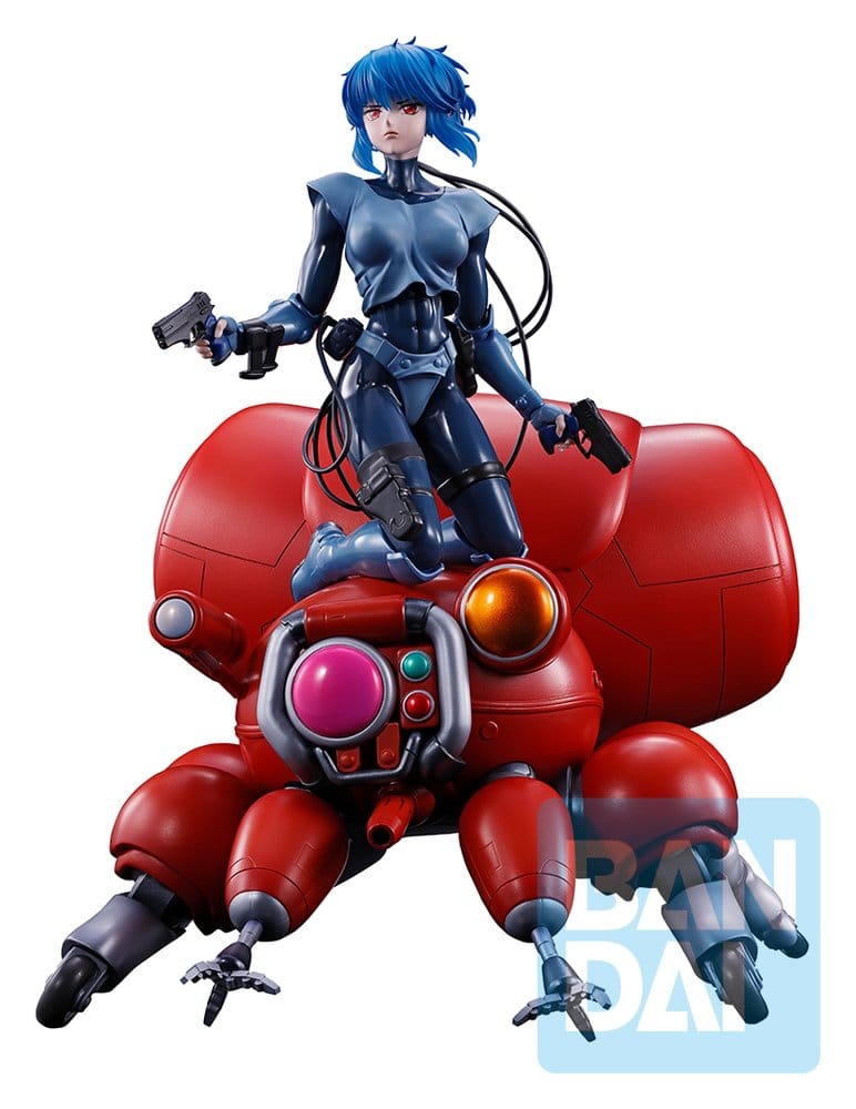 The Ghost in the Shell Ichibansho PVC Figur Motoko Kusanagi & Fuchikoma