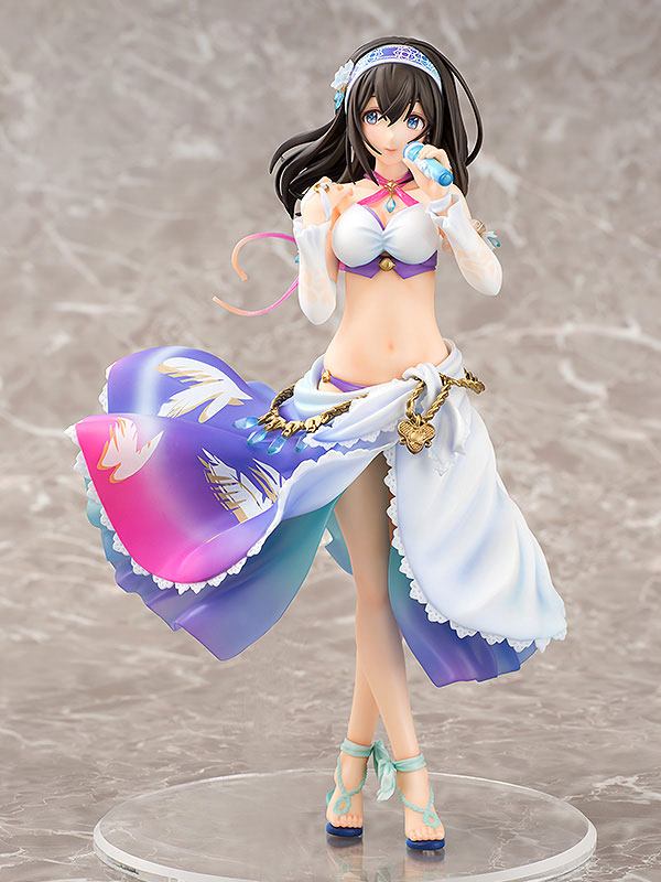 The Idolmaster Cinderella Girls PVC Statue Fumika Sagisawa Azure Boundary Ver. - Image 3