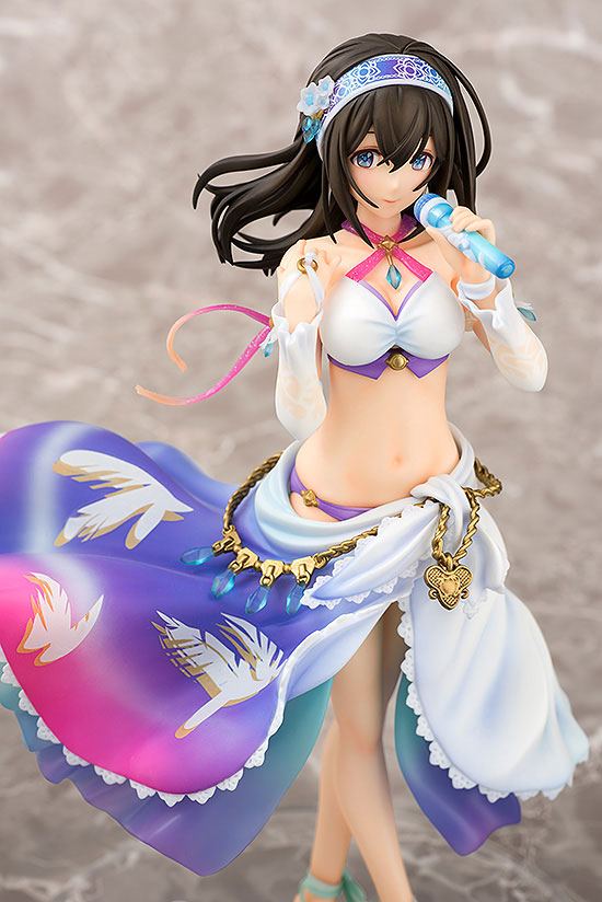 The Idolmaster Cinderella Girls PVC Statue Fumika Sagisawa Azure Boundary Ver. - Image 6