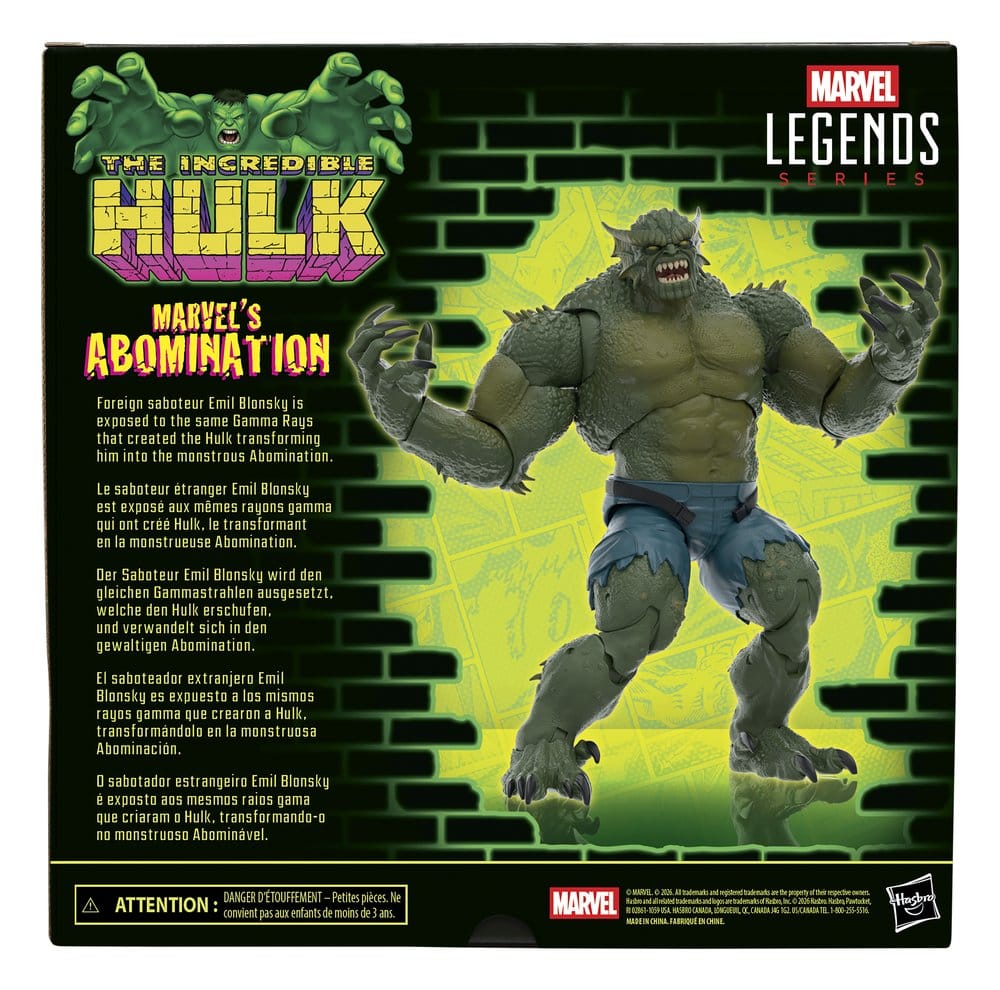 The Incredible Hulk Marvel Legends Actionfigur Marvel's Abomination - Image 2