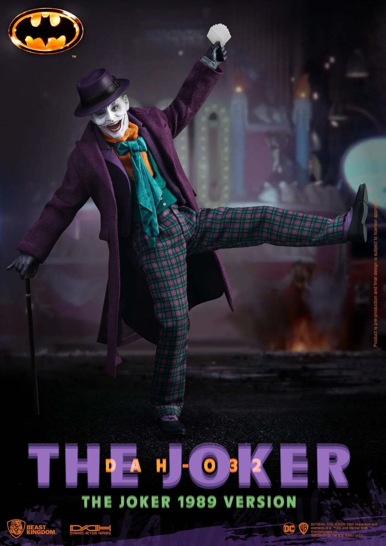 The Joker - Dynamic 8ction Heroes - Beast Kingdom Toys - Image 2