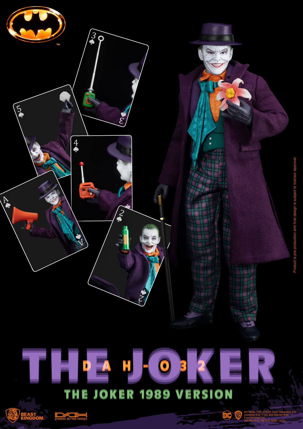 The Joker - Dynamic 8ction Heroes - Beast Kingdom Toys - Image 3