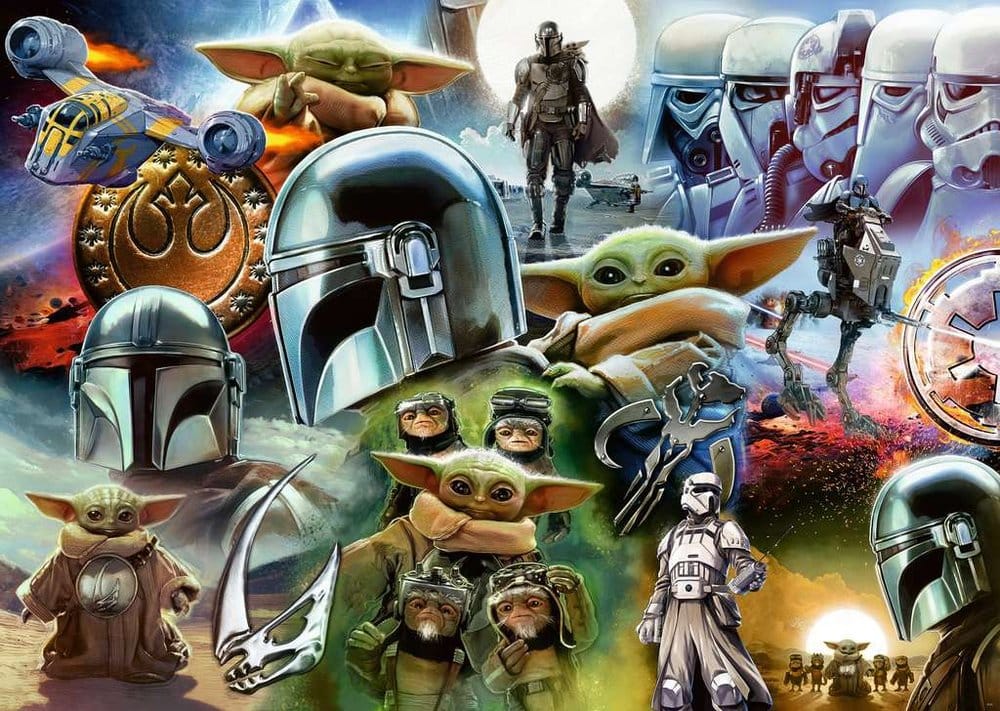 The Mandalorian and Grogu Puzzle (1000 Teile) - Image 2