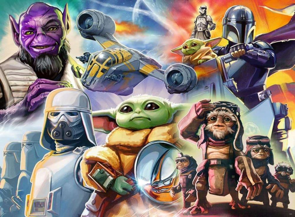 The Mandalorian and Grogu Puzzle (500 Teile) - Image 2