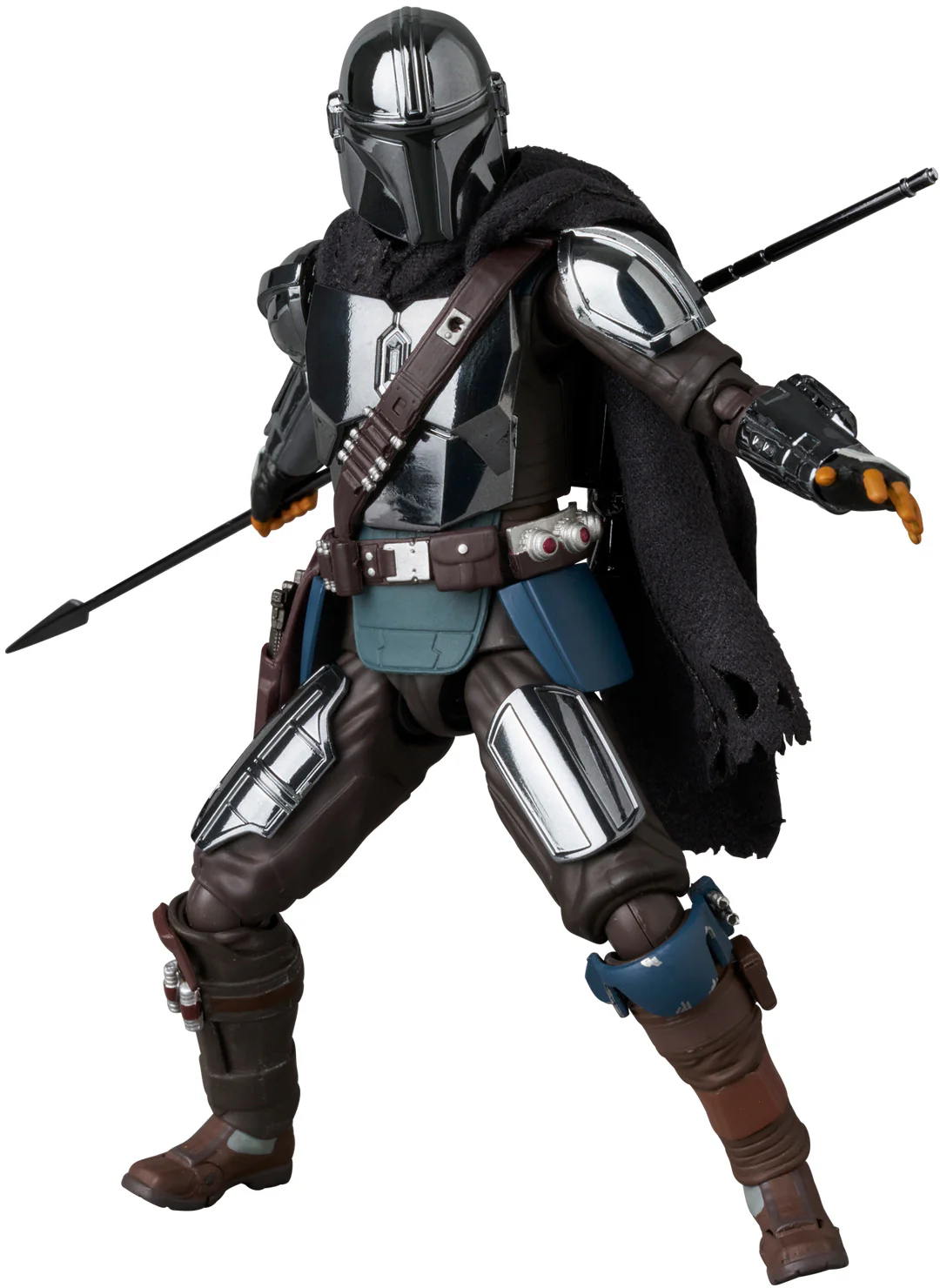 The Mandalorian Chrome Ver. Mafex Medicom Toys - Image 6