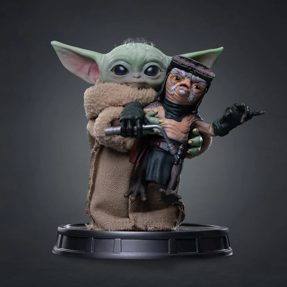 The Mandalorian & Grogu Grogu Collection Statue Grogu No Squeezy - Image 2