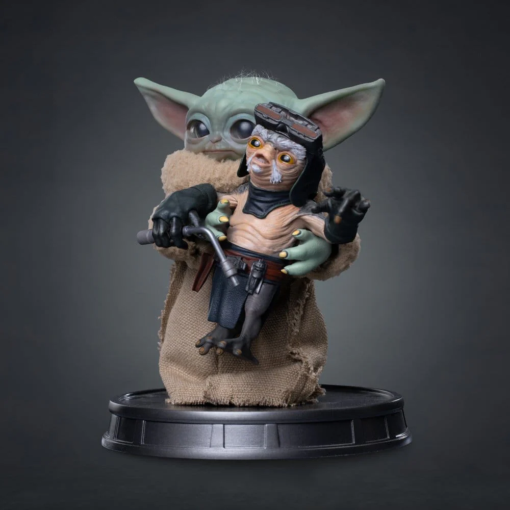The Mandalorian & Grogu Grogu Collection Statue Grogu No Squeezy - Image 3