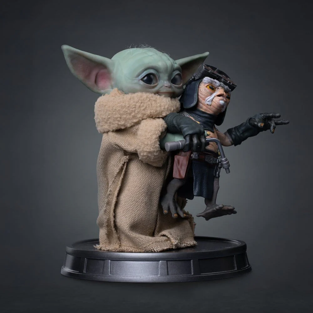 The Mandalorian & Grogu Grogu Collection Statue Grogu No Squeezy - Image 5