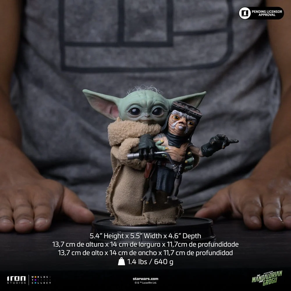 The Mandalorian & Grogu Grogu Collection Statue Grogu No Squeezy - Image 7