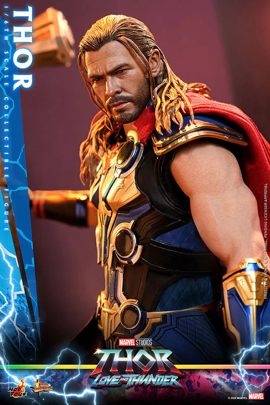 Thor 1/6 Scale Collectible Figure – Hot Toys Movie Masterpiece (Thor: Love and Thunder) - Image 10