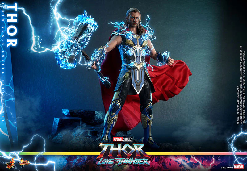 Thor 1/6 Scale Collectible Figure – Hot Toys Movie Masterpiece (Thor: Love and Thunder) - Image 3