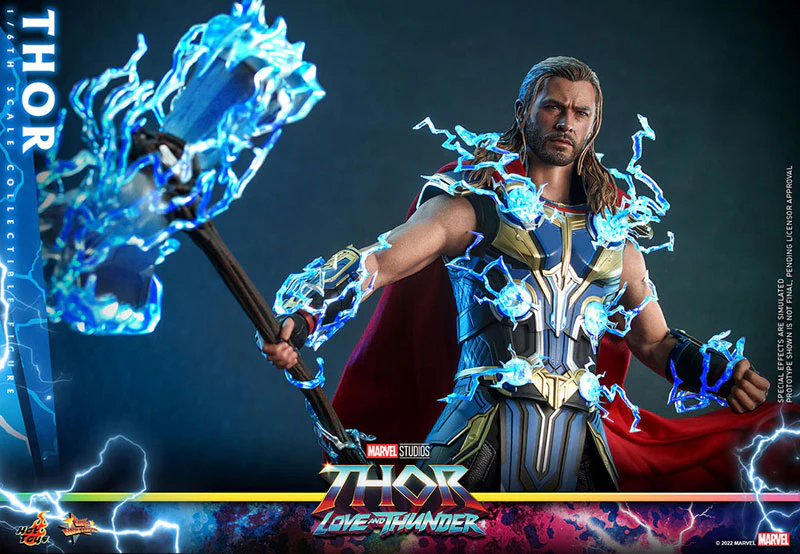 Thor 1/6 Scale Collectible Figure – Hot Toys Movie Masterpiece (Thor: Love and Thunder) - Image 4