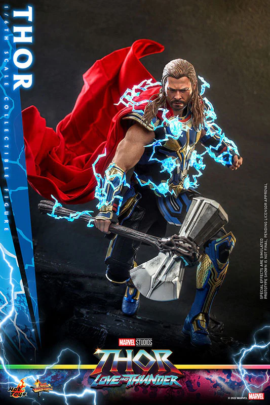 Thor 1/6 Scale Collectible Figure – Hot Toys Movie Masterpiece (Thor: Love and Thunder) - Image 6