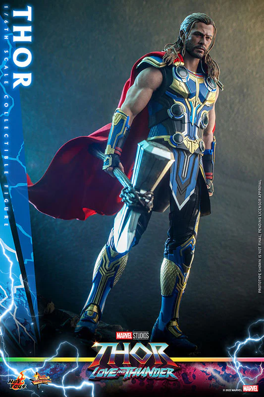 Thor 1/6 Scale Collectible Figure – Hot Toys Movie Masterpiece (Thor: Love and Thunder) - Image 7