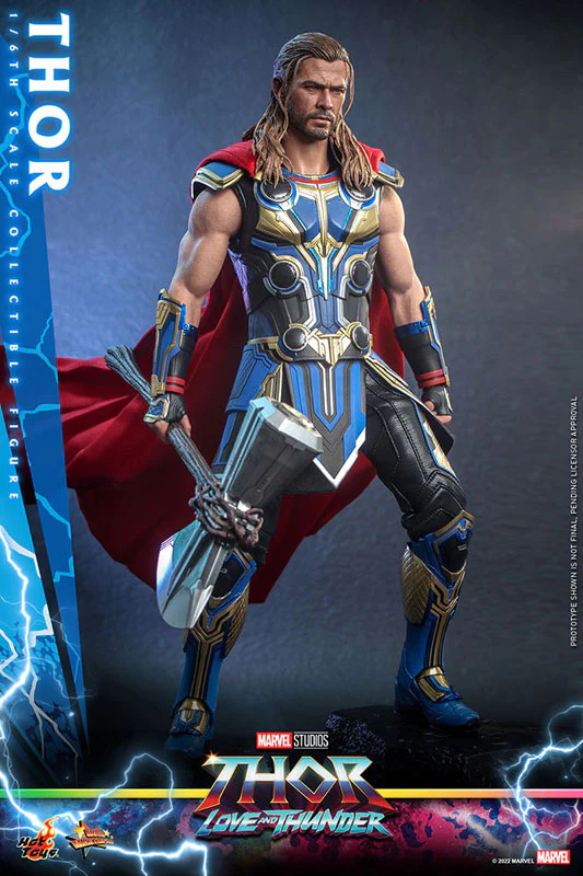 Thor 1/6 Scale Collectible Figure – Hot Toys Movie Masterpiece (Thor: Love and Thunder) - Image 8