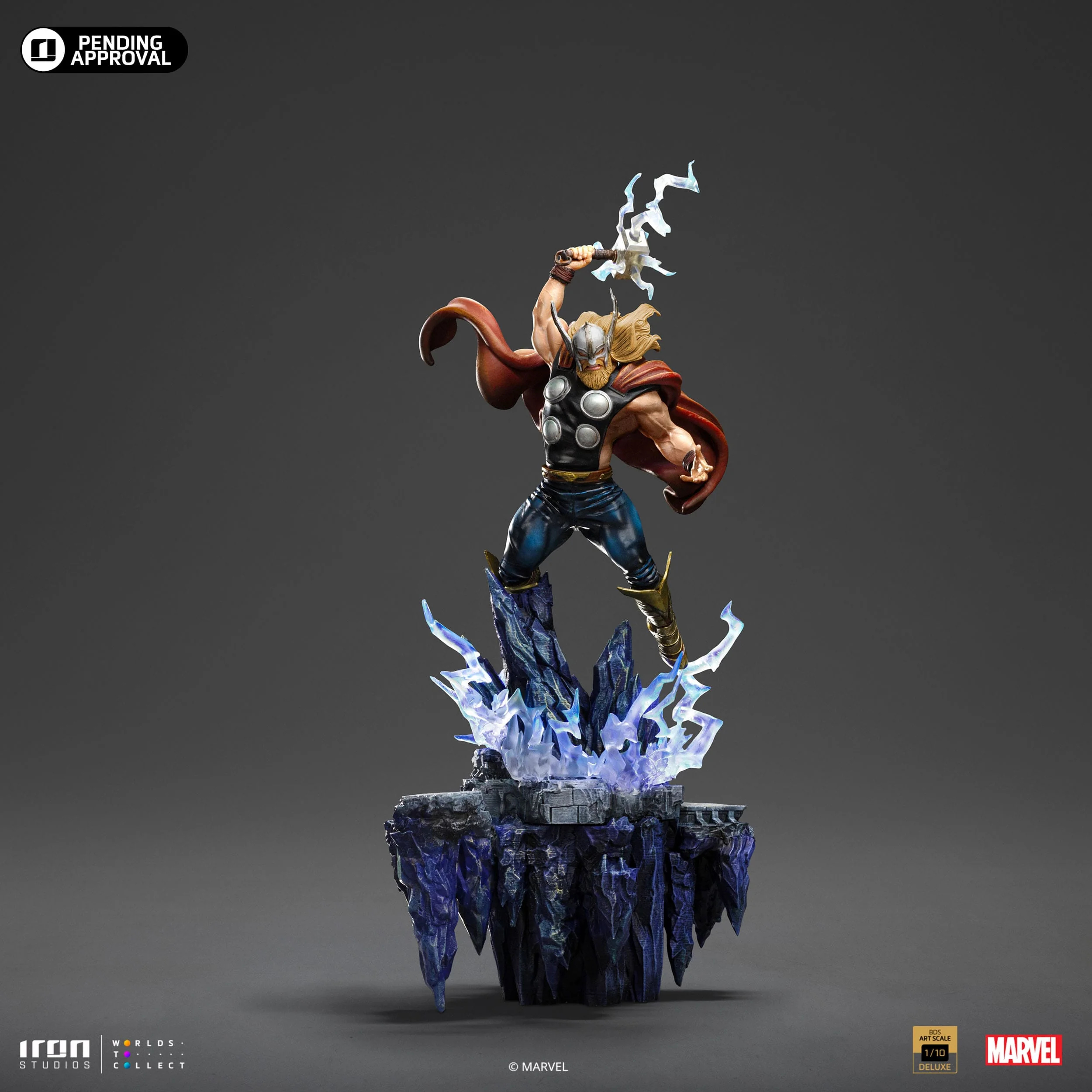 Thor - Deluxe BDS Art Scale Statue - Iron Studios - Image 3