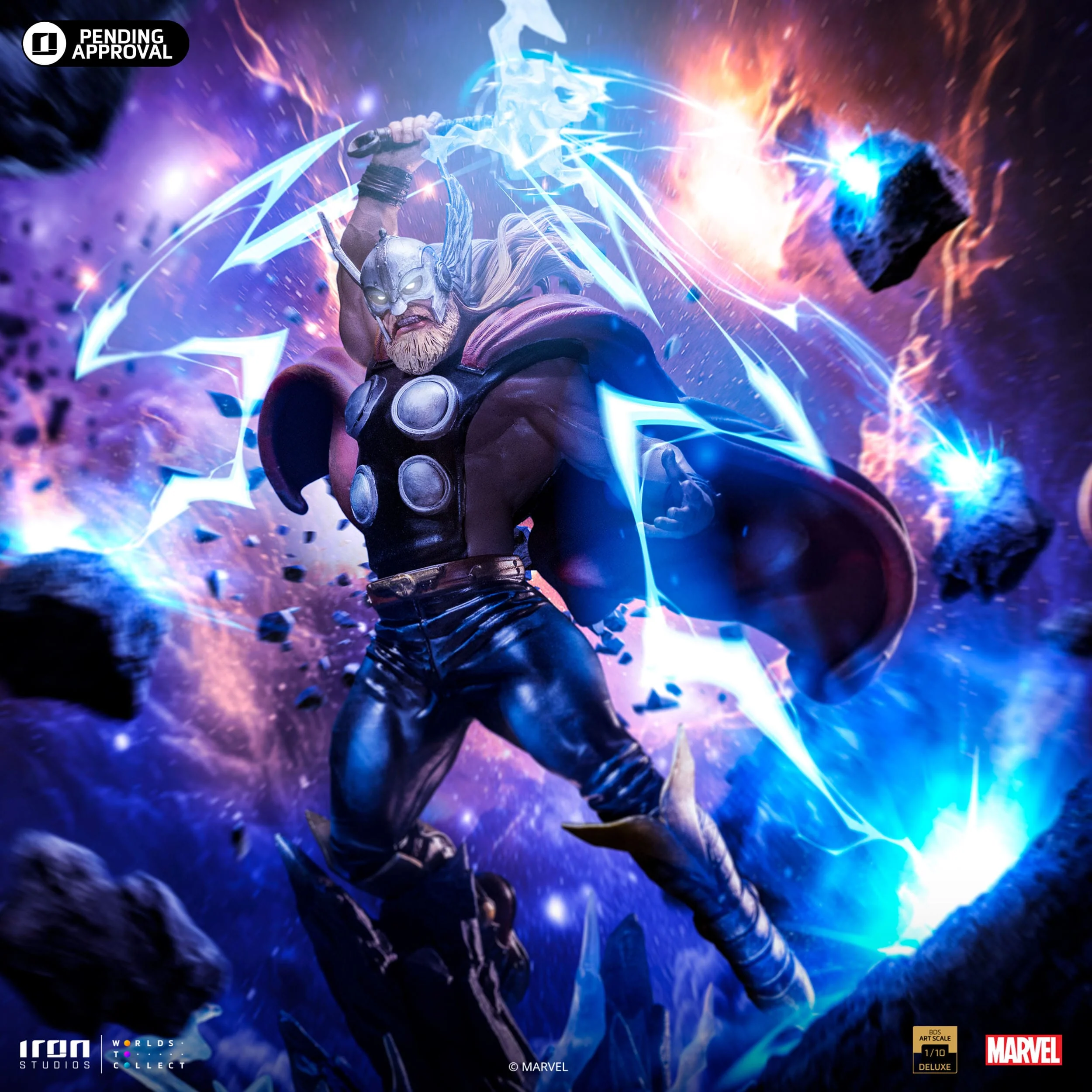 Thor - Deluxe BDS Art Scale Statue - Iron Studios - Image 7