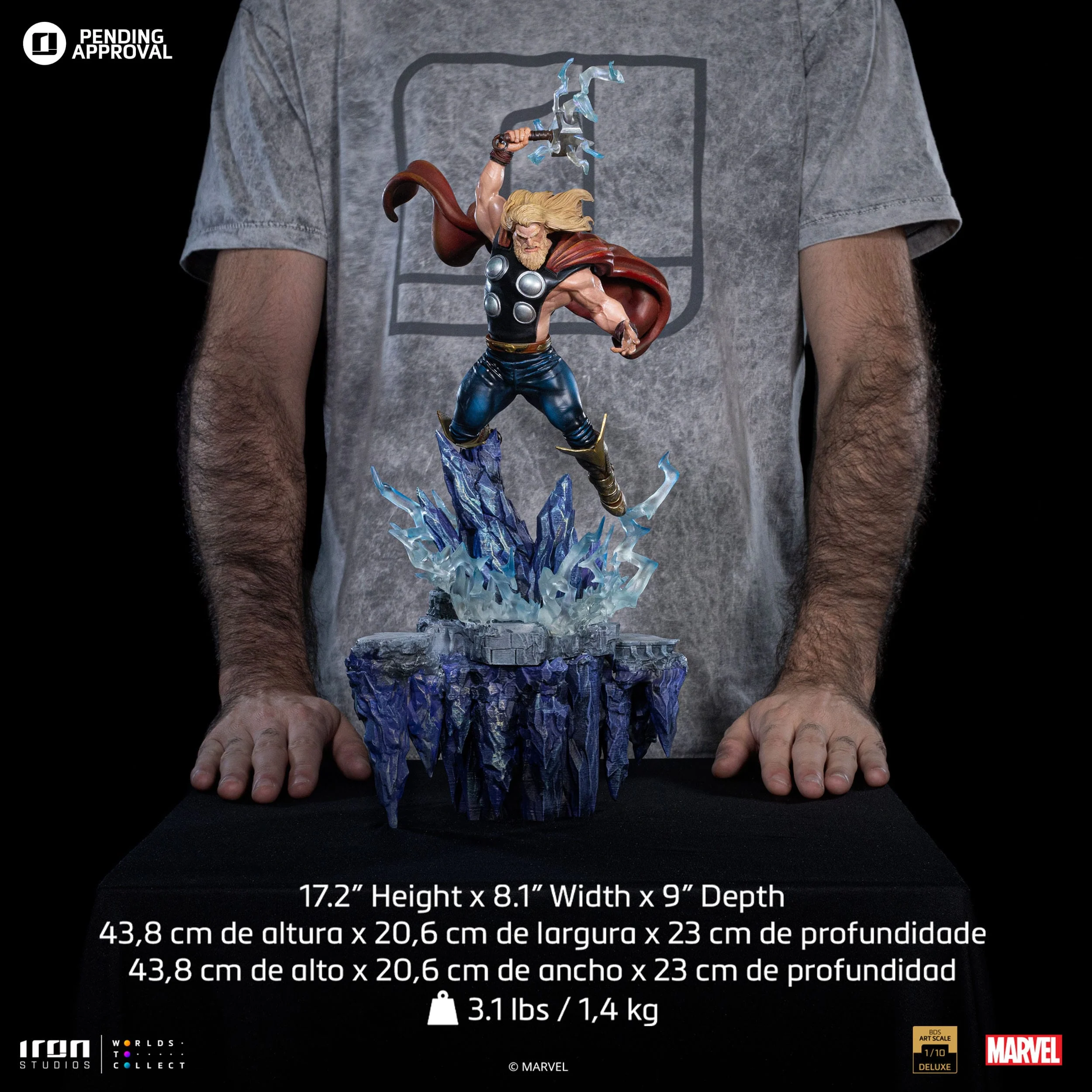 Thor - Deluxe BDS Art Scale Statue - Iron Studios - Image 9