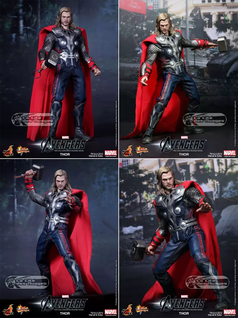 Thor Movie Masterpiece The Avengers Hot Toys - Image 2