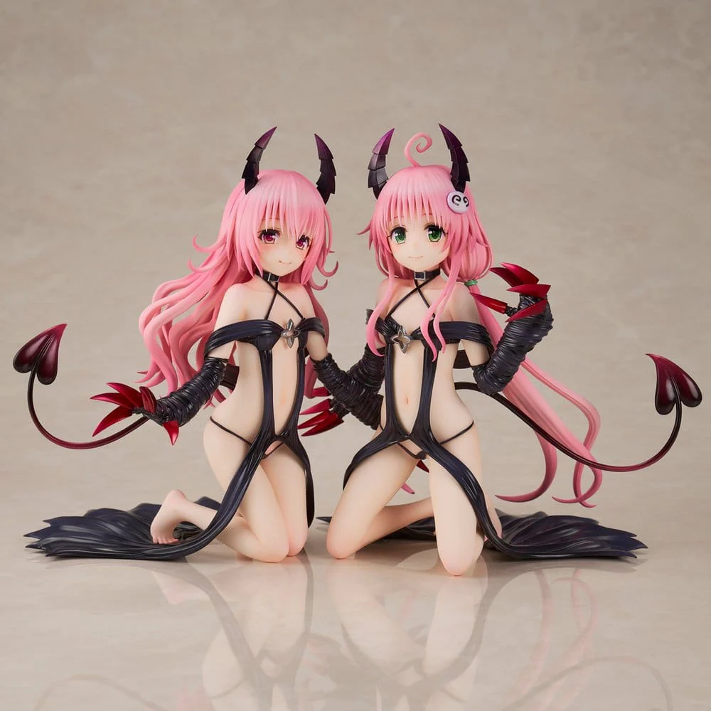 To Love-Ru Darkness PVC Figur Lala & Momo Les filles! - Image 2