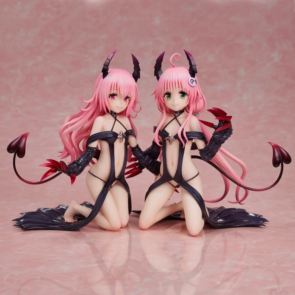 To Love-Ru Darkness PVC Figur Lala & Momo Les filles! - Image 3