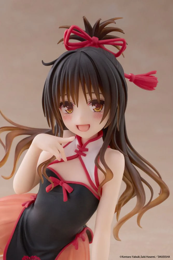 To Love-Ru Darkness PVC Statue Desktop Cute Figure Mikan Yuki Chinese Dress Ver. - Beschädigte Verpackung - Image 7