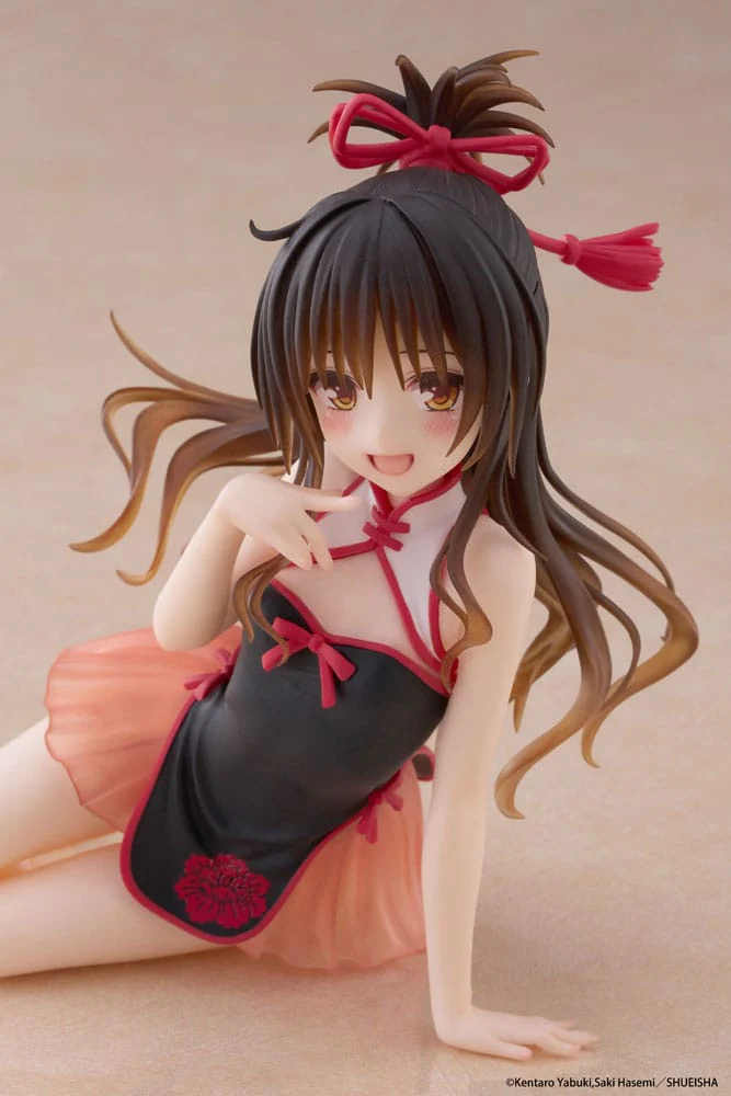 To Love-Ru Darkness PVC Statue Desktop Cute Figure Mikan Yuki Chinese Dress Ver. - Beschädigte Verpackung - Image 9