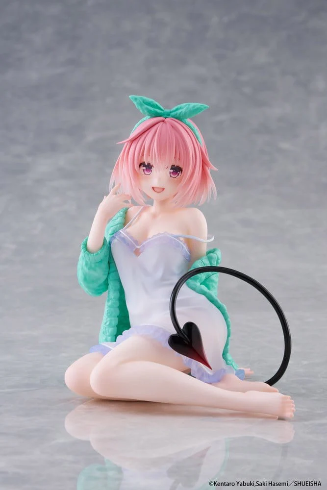 To Love-Ru Desktop Cute PVC Figur Momo (Roomwear Ver.)
