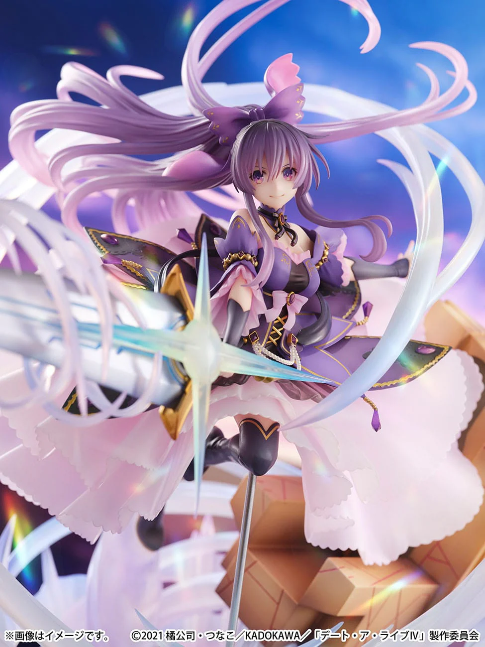 Tohka Yatogami Princess Amethyst Dress Ver. SHIBUYA SCRAMBLE FIGURE eStream - Image 11
