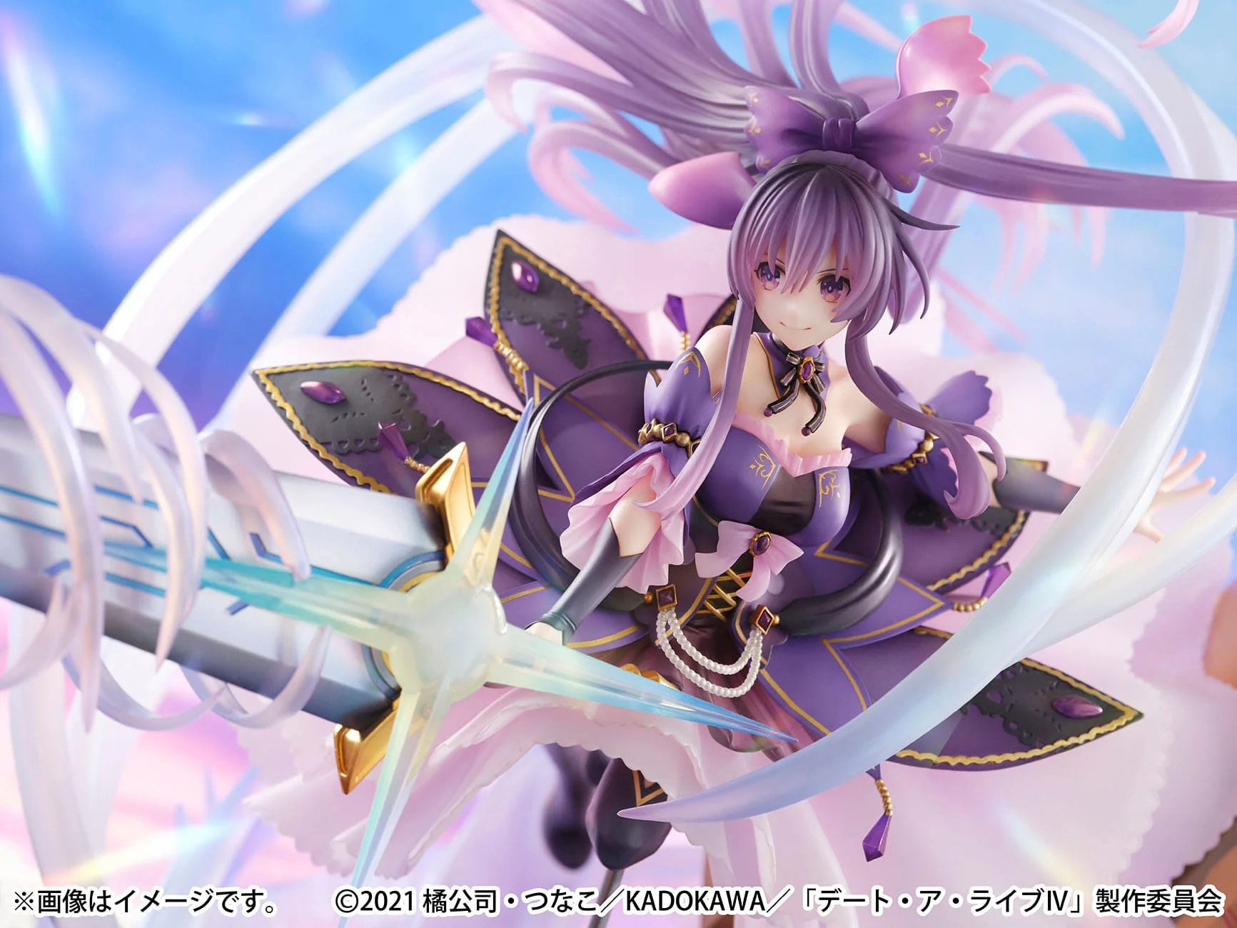 Tohka Yatogami Princess Amethyst Dress Ver. SHIBUYA SCRAMBLE FIGURE eStream - Image 3