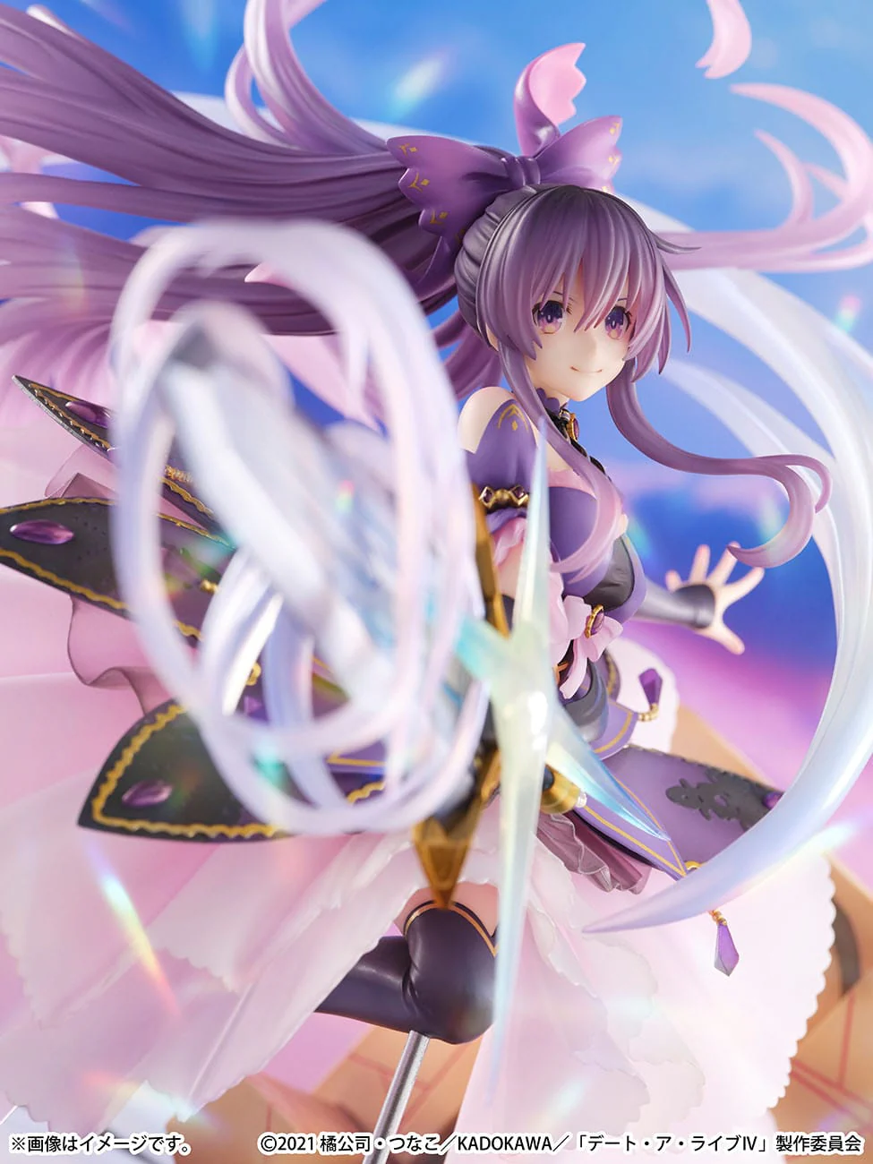 Tohka Yatogami Princess Amethyst Dress Ver. SHIBUYA SCRAMBLE FIGURE eStream - Image 4