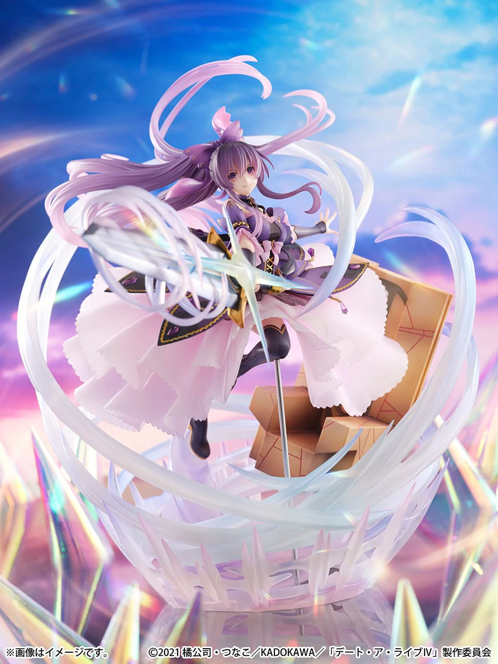 Tohka Yatogami Princess Amethyst Dress Ver. SHIBUYA SCRAMBLE FIGURE eStream - Image 9