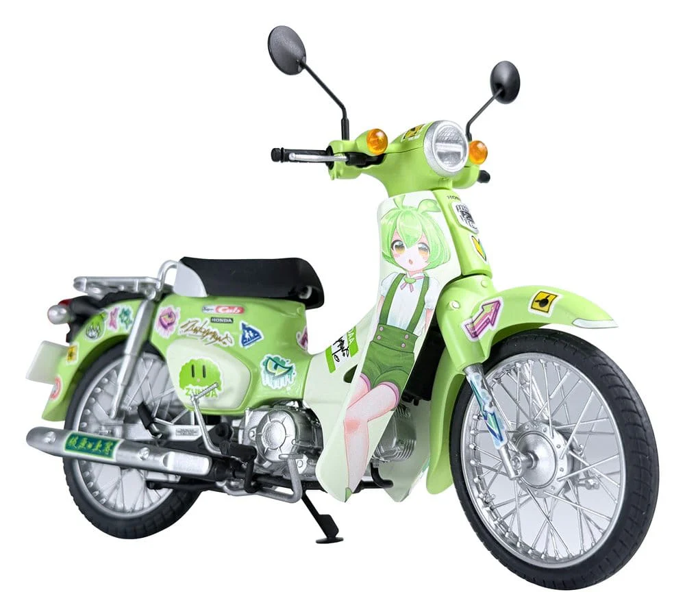 Tohoku Zunko/Zundamon Project Plastic Model Kit Honda Super Cub Zundamon Edition