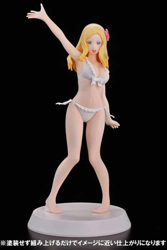 Tomo-chan Is a Girl! Summer Queens Assemble Heroines PVC Statue Carol Olston Figure Kit Ver. - Image 9