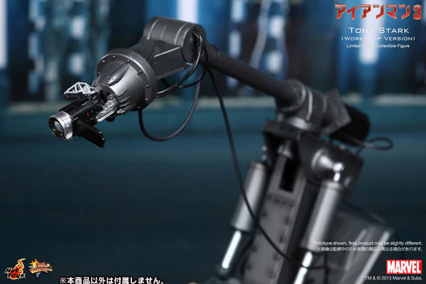 Tony Stark Iron Man 3 Movie Masterpiece Hot Toys - Image 12