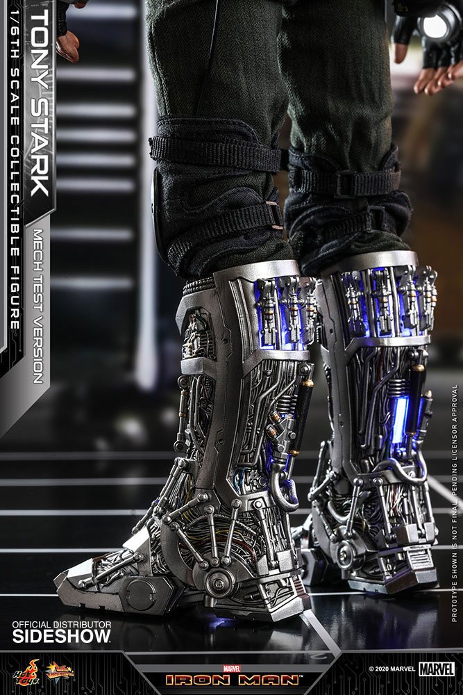 Tony Stark (Mech Test Version) 1/6 Scale Collectible Figure – Hot Toys Movie Masterpiece - Image 2