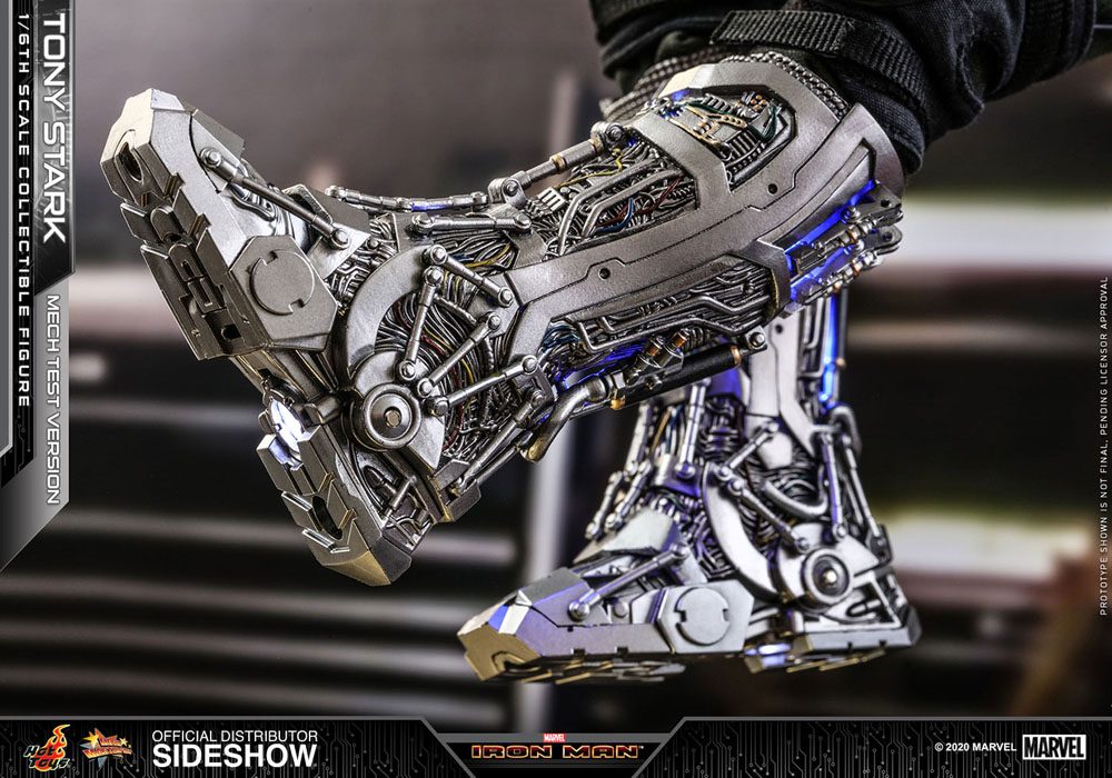 Tony Stark (Mech Test Version) 1/6 Scale Collectible Figure – Hot Toys Movie Masterpiece - Image 3