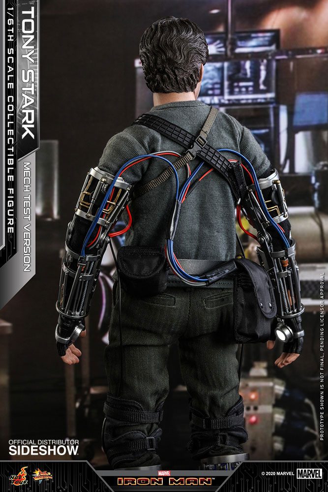 Tony Stark (Mech Test Version) 1/6 Scale Collectible Figure – Hot Toys Movie Masterpiece - Image 6