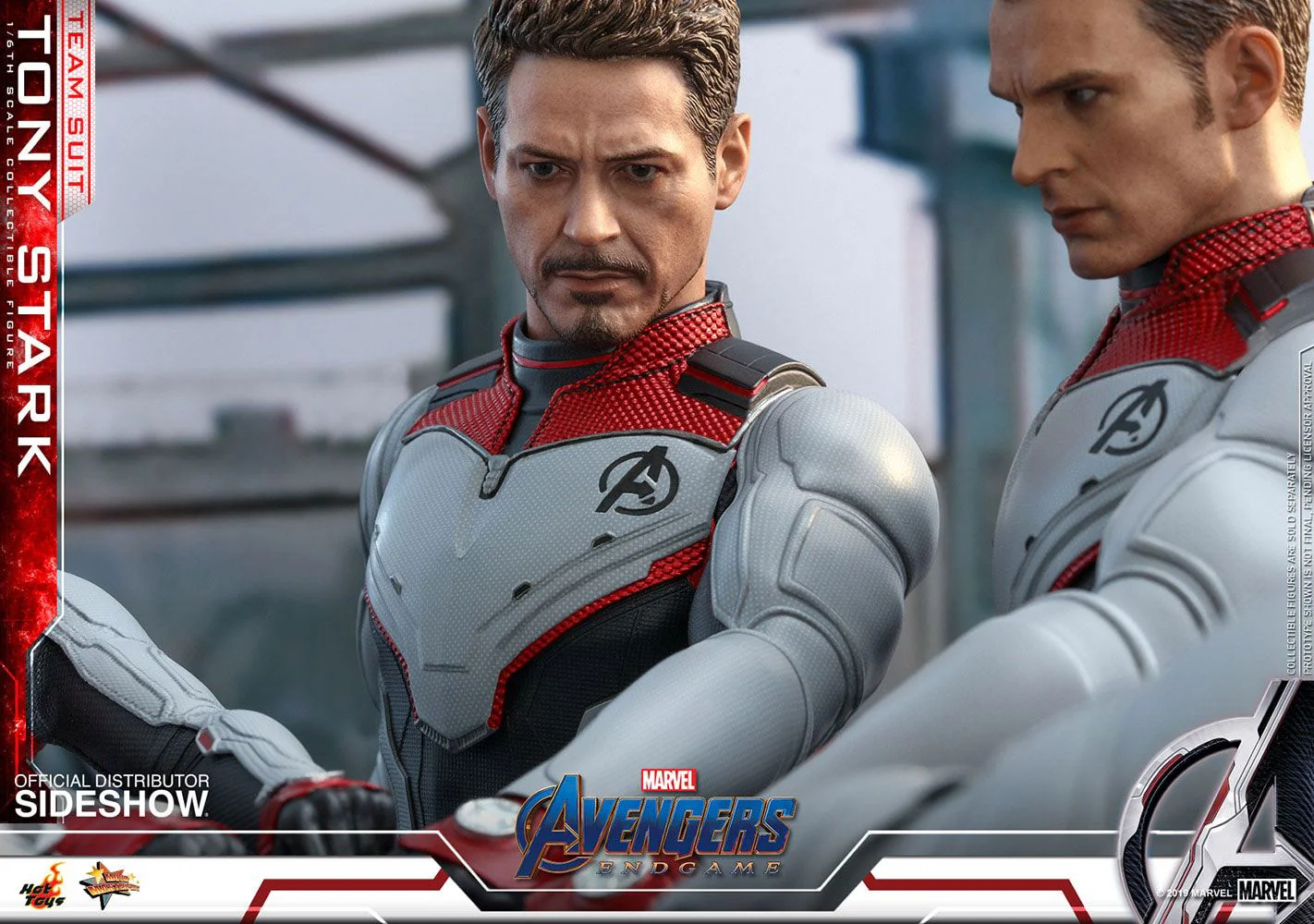 Tony Stark (Team Suit) 1/6 Scale Collectible Figure – Hot Toys Movie Masterpiece (Avengers: Endgame) - Image 3